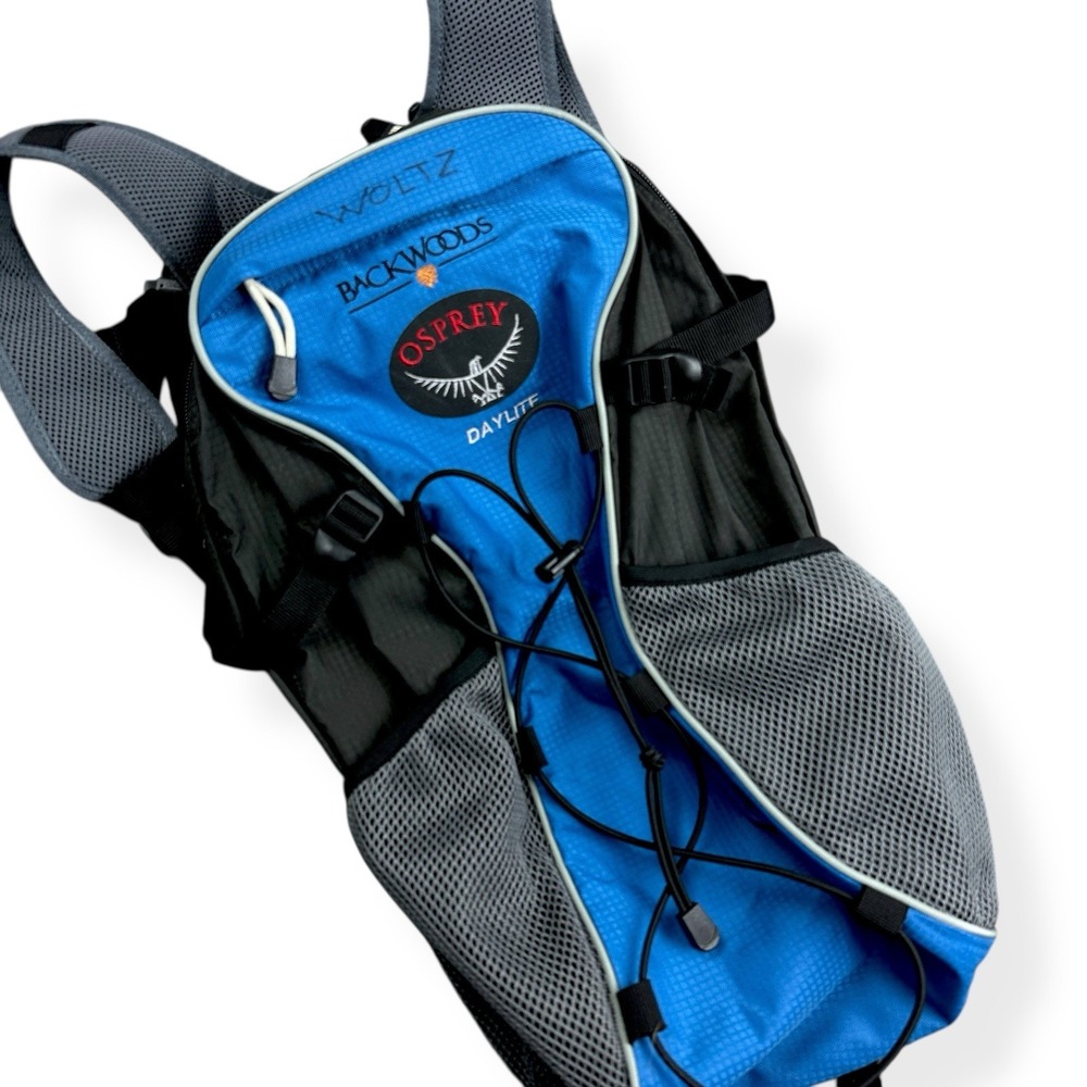 Osprey Daylite Backpack Hydration Blue Gray Hiking Travel Laptop Bag Outdoor H20 - Picture 5 of 13